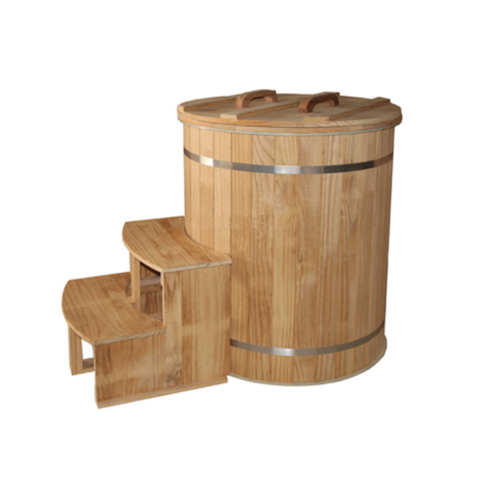 Термостатическая ванна на открытом воздухе