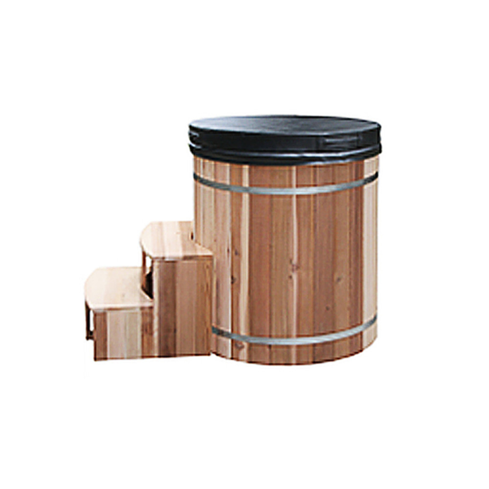 Термостатическая ванна на открытом воздухе