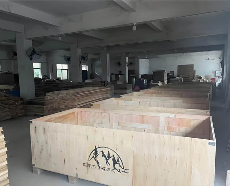 Витрина деревообрабатывающего цеха