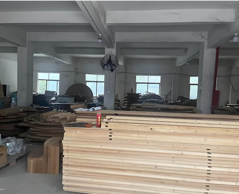 Витрина деревообрабатывающего цеха