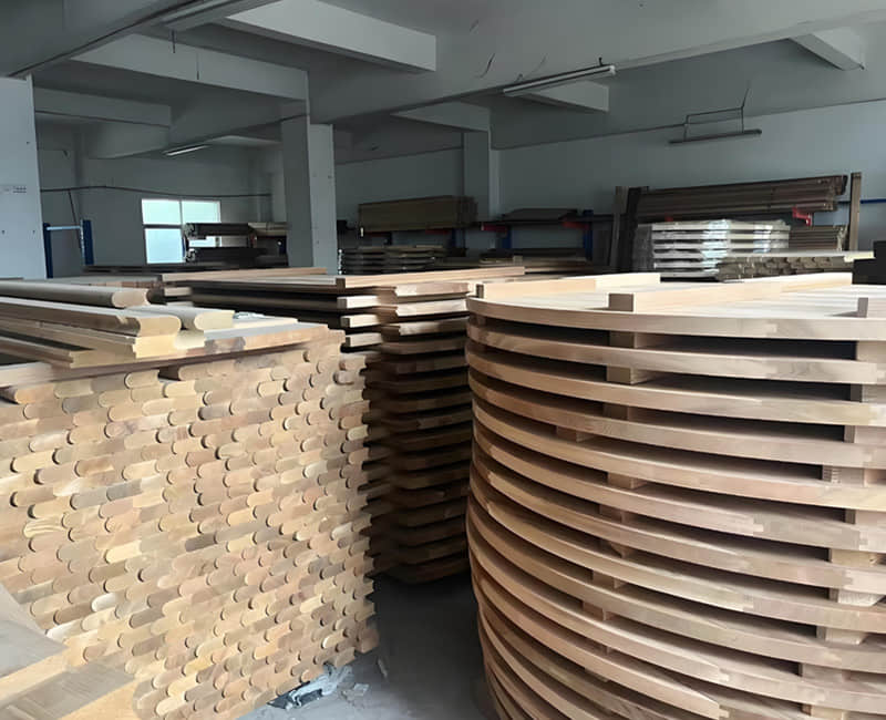 Витрина деревообрабатывающего цеха