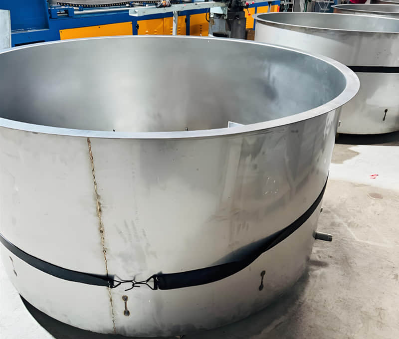 Сварная ванна из нержавеющей стали