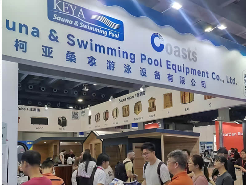 Компания KEYA по производству оборудования для саун сногсшибательно выступила на Кантонской ярмарке