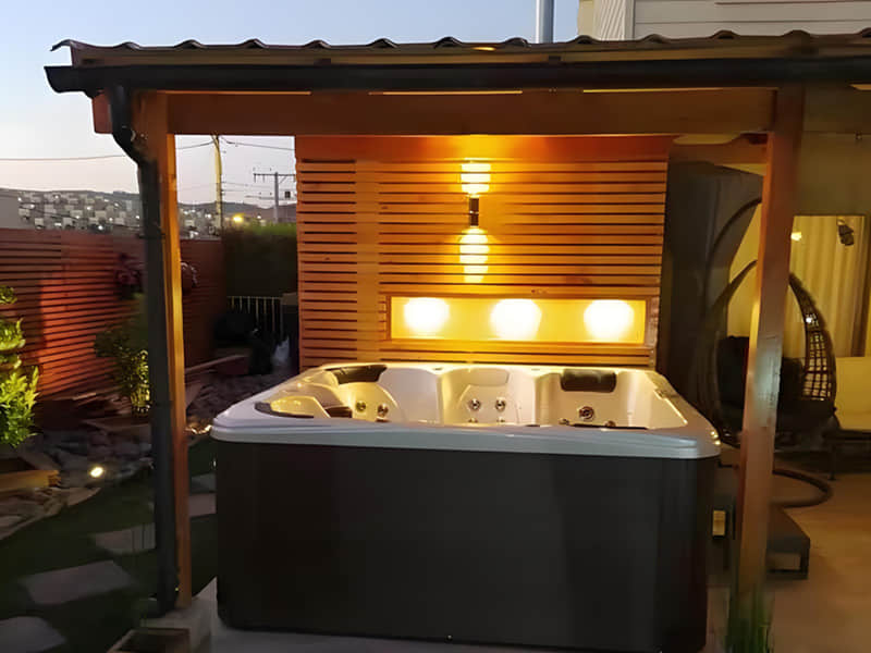 [Новый фаворит во внутреннем дворе] Джакузи на открытом воздухе, ванна, которую можно подогревать пр