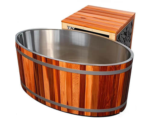 Чтобы насладиться купанием на открытом воздухе, выберите умную ванну с термостатом на открытом возду