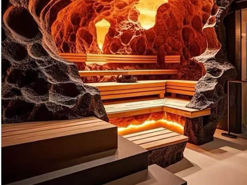 Искры вдохновения: Иммерсивная лавовая сауна — путешествие в сердце вулкана